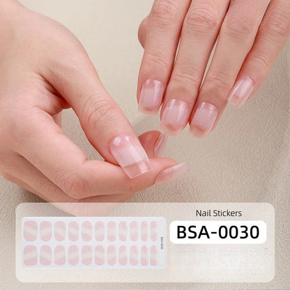 Gel Nail Strips UV-Free BSA-0030