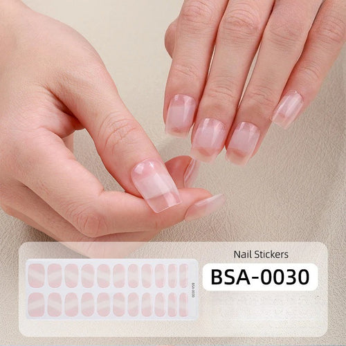 Gel Nail Strips UV-Free BSA-0030