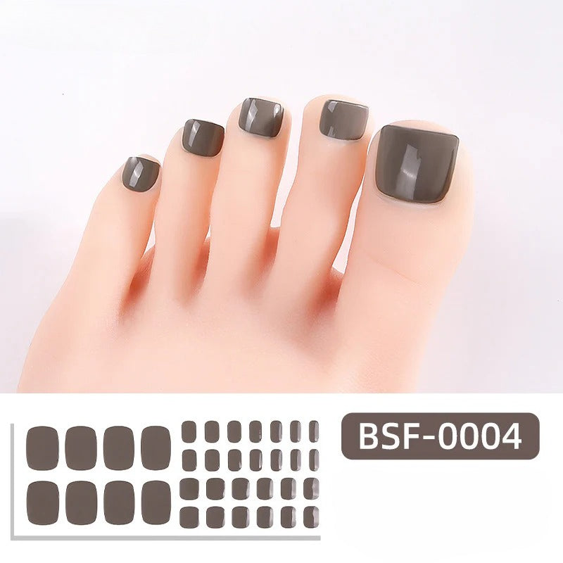 Gel Nail Strips UV-Free BSF-0004