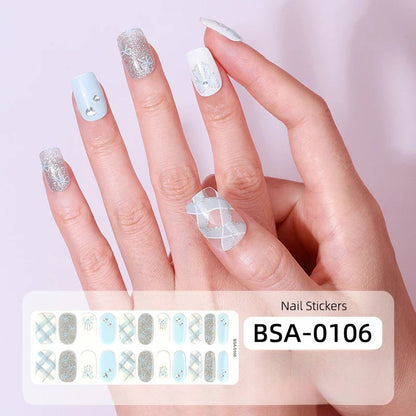 Gel Nail Strips UV-Free BSA-0106