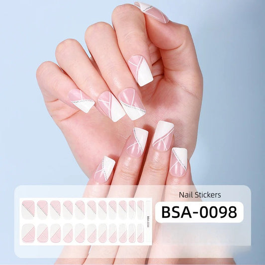 Gel Nail Strips UV-Free BSA-0098
