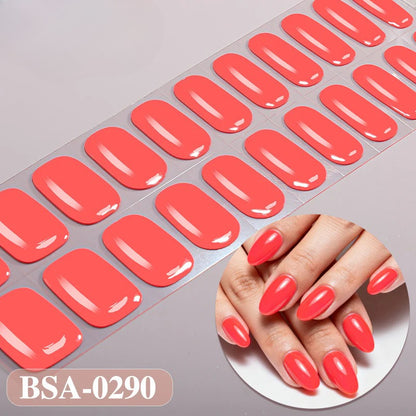 Gel Nail Strips UV-Free BSA-0290