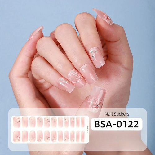 Gel Nail Strips UV-Free BSA-0122