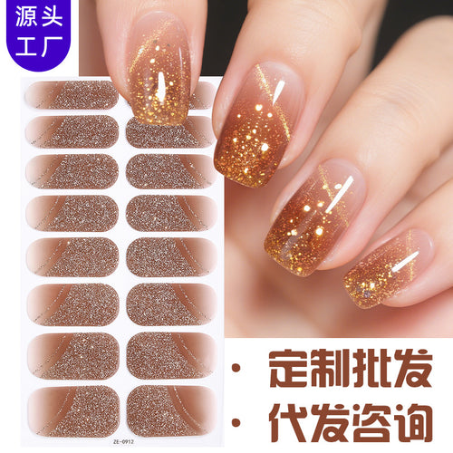 KRAVELUXX Nail Polish Strips -Non-Toxic Nail Wraps for Women, No UV Lamp Needed, Long Lasting DIY Manicure Decals, Classic Solid Colors & Designs with Nail File