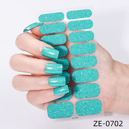 KRAVELUXX Nail Polish Strips -Non-Toxic Nail Wraps for Women, No UV Lamp Needed, Long Lasting DIY Manicure Decals, Classic Solid Colors & Designs with Nail File