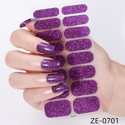 KRAVELUXX Nail Polish Strips -Non-Toxic Nail Wraps for Women, No UV Lamp Needed, Long Lasting DIY Manicure Decals, Classic Solid Colors & Designs with Nail File