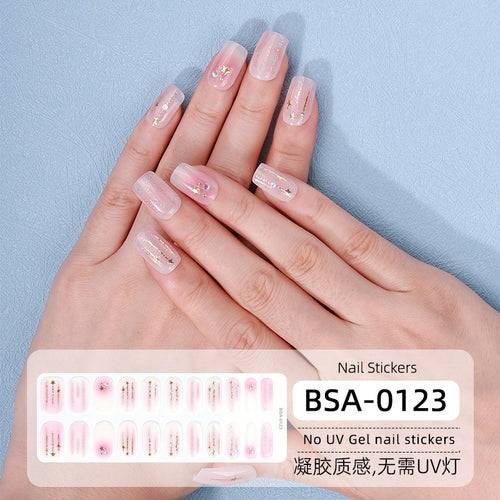 Gel Nail Strips UV-Free BSA-0123