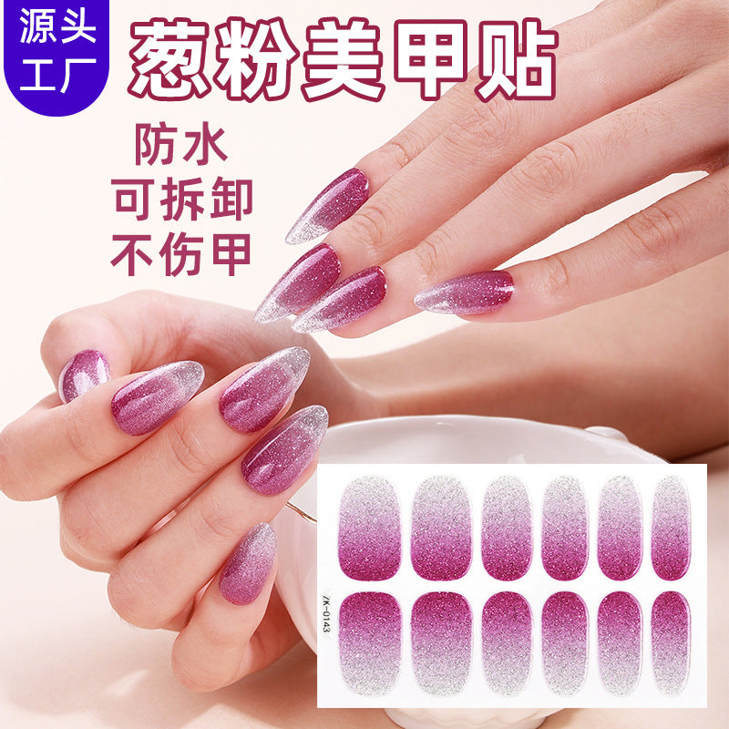 KRAVELUXX Nail Polish Strips -Non-Toxic Nail Wraps for Women, No UV Lamp Needed, Long Lasting DIY Manicure Decals, Classic Solid Colors & Designs with Nail File