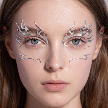 Instant Euphoria Eye Decals - Holographic Festival Eyeliner Stickers-YXT-0002