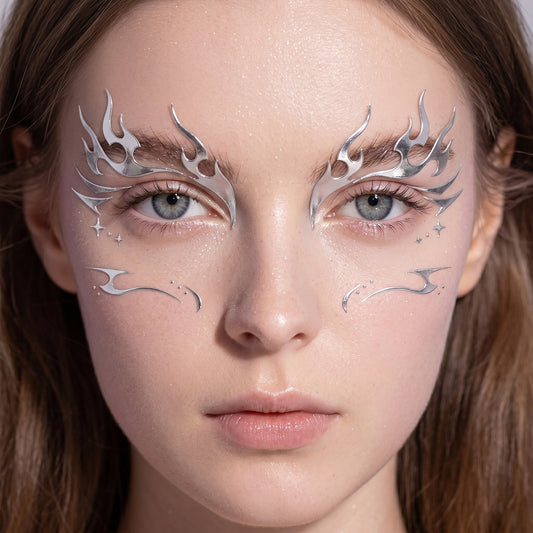Instant Euphoria Eye Decals - Holographic Festival Eyeliner Stickers-YXT-0002