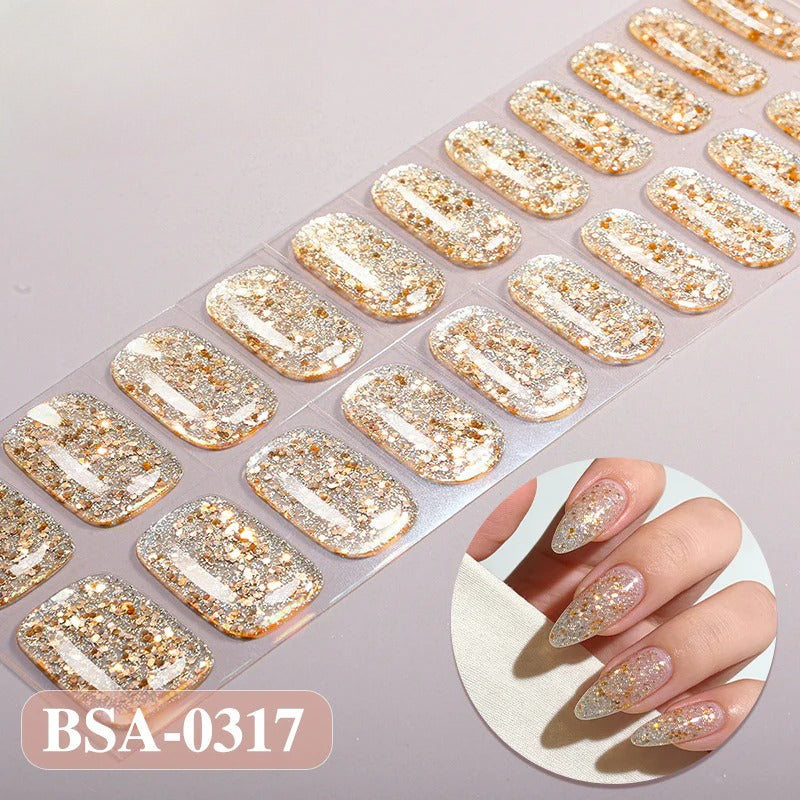 Gel Nail Strips UV-Free BSA-0317