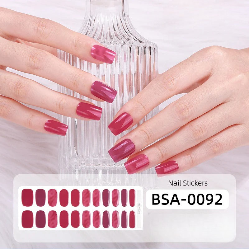 Gel Nail Strips UV-Free BSA-0092