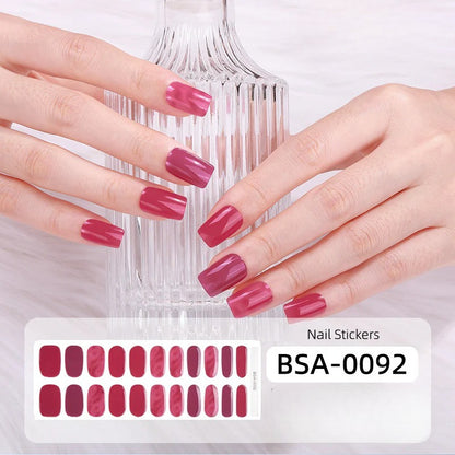 Gel Nail Strips UV-Free BSA-0092