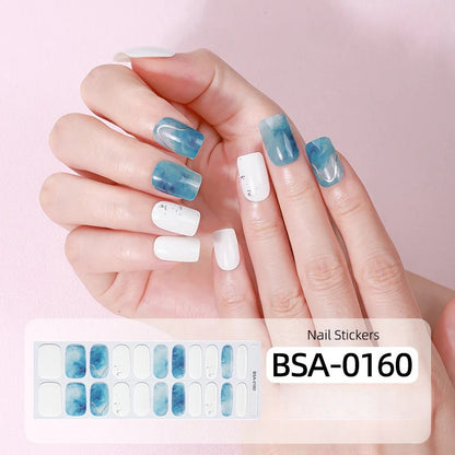 Gel Nail Strips UV-Free BSA-0160