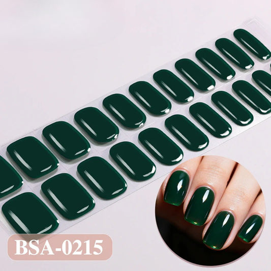 Gel Nail Strips UV-Free BSA-0215