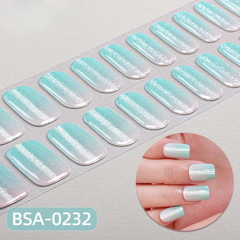 Gel Nail Strips UV-Free BSA-0232