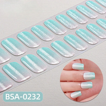 Gel Nail Strips UV-Free BSA-0232