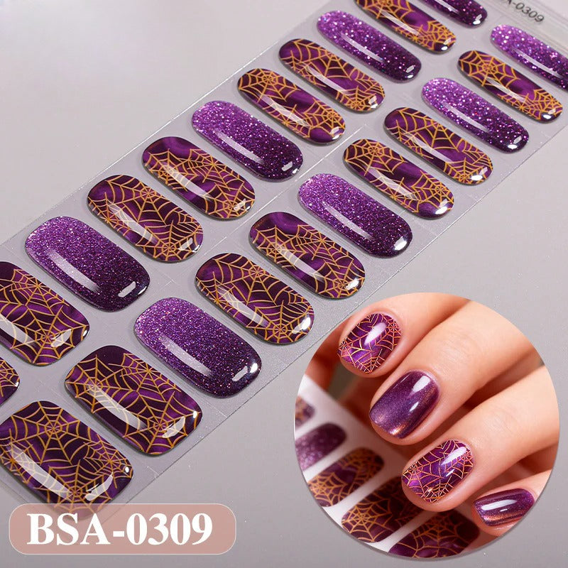 Gel Nail Strips UV-Free BSA-0309