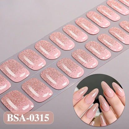 Gel Nail Strips UV-Free BSA-0315