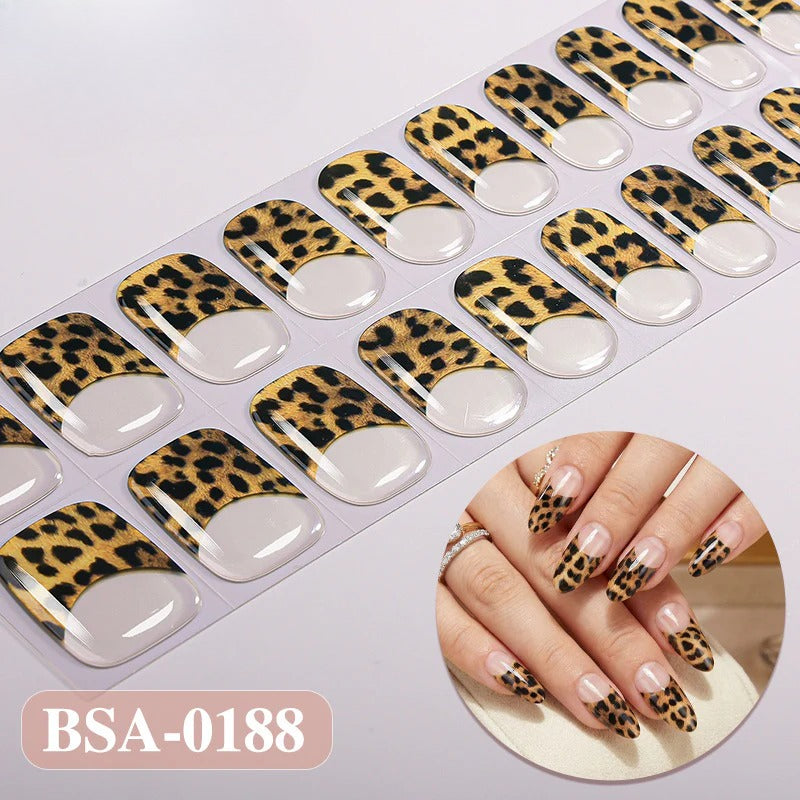 Gel Nail Strips UV-Free BSA-0188