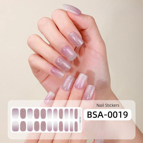 Gel Nail Strips UV-Free BSA-0019