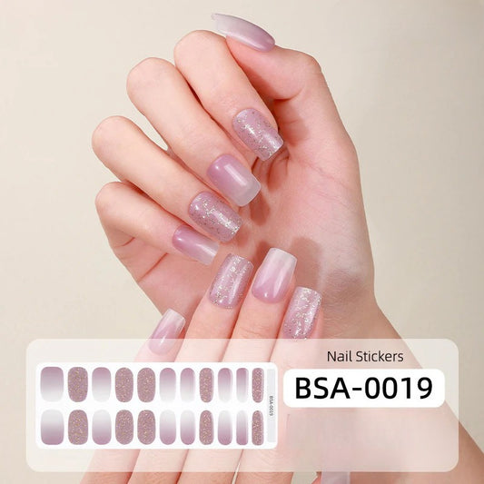 Gel Nail Strips UV-Free BSA-0019