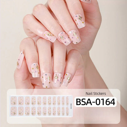 Gel Nail Strips UV-Free BSA-0164