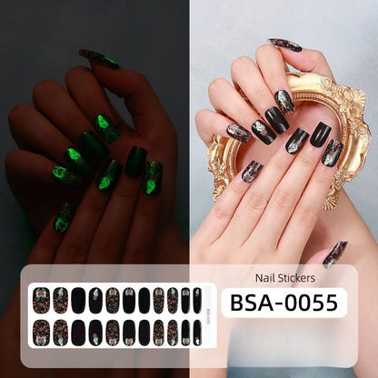 Gel Nail Strips UV-Free BSA-0055