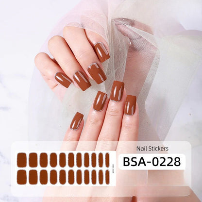 Gel Nail Strips UV-Free BSA-0228