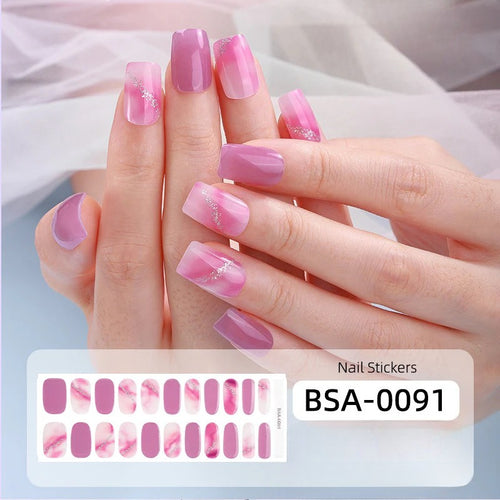 Gel Nail Strips UV-Free BSA-0091