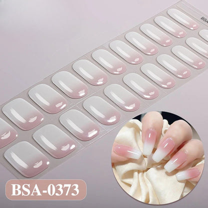 Gel Nail Strips UV-Free BSA-0373