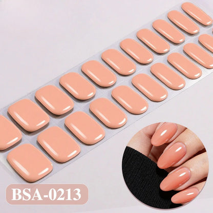 Gel Nail Strips UV-Free BSA-0213