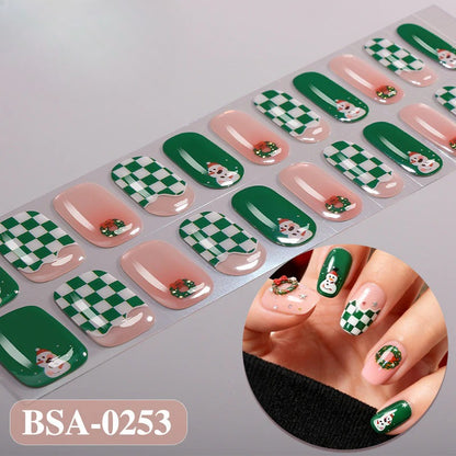 Gel Nail Strips UV-Free BSA-0253