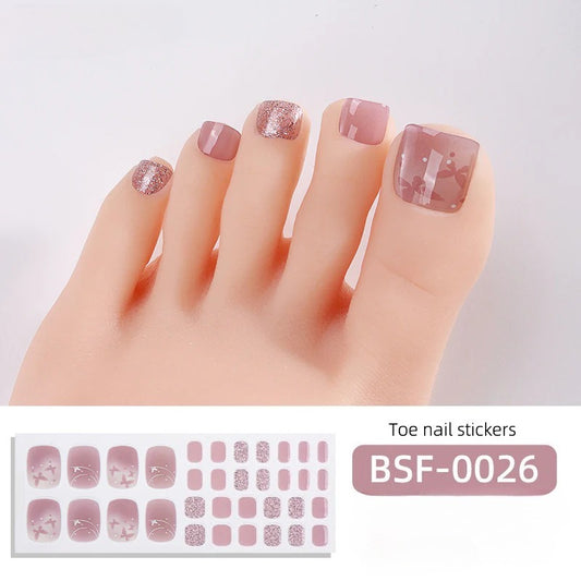 Gel Nail Strips UV-Free BSF-0026