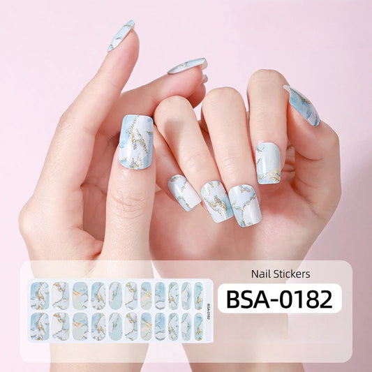 Gel Nail Strips UV-Free BSA-0182