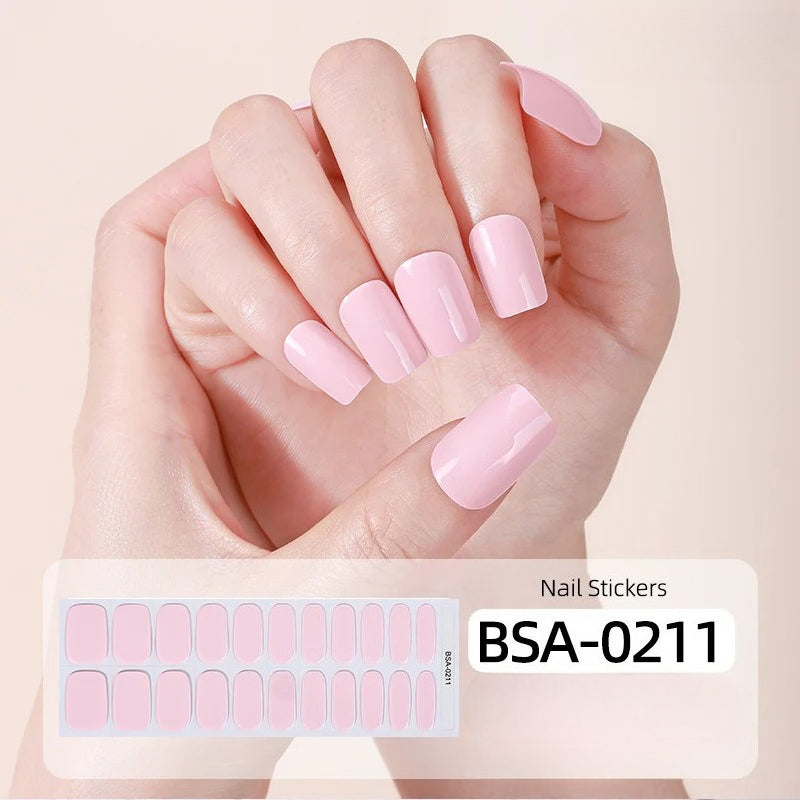 Gel Nail Strips UV-Free BSA-0211