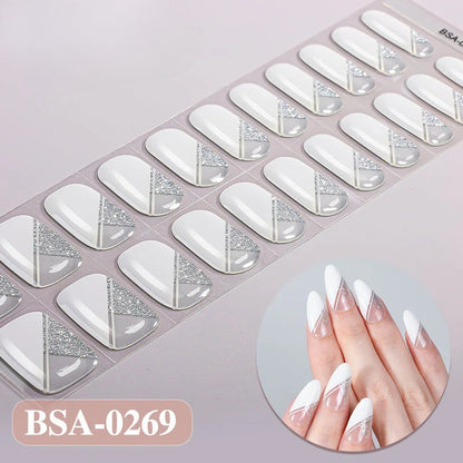 Gel Nail Strips UV-Free BSA-0269