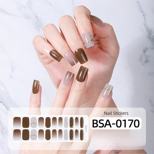 Gel Nail Strips UV-Free BSA-0170