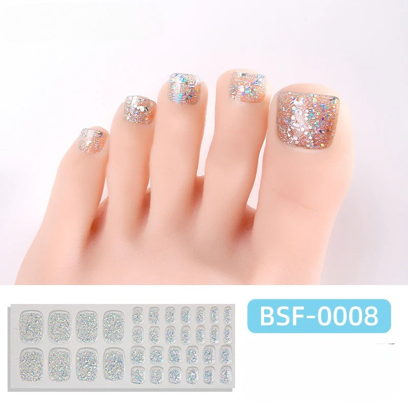 Gel Nail Strips UV-Free BSF-0008