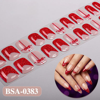 Gel Nail Strips UV-Free BSA-0383