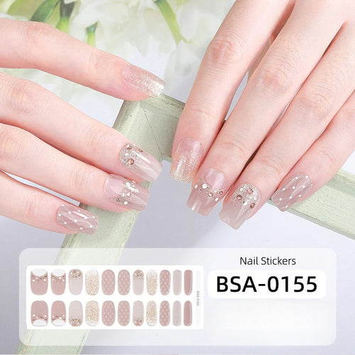 Gel Nail Strips UV-Free BSA-0155