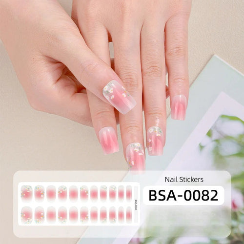 Gel Nail Strips UV-Free BSA-0082