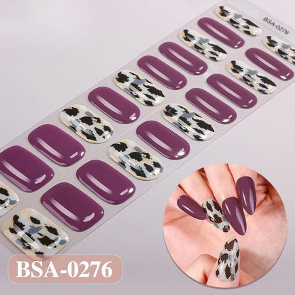 Gel Nail Strips UV-Free BSA-0276