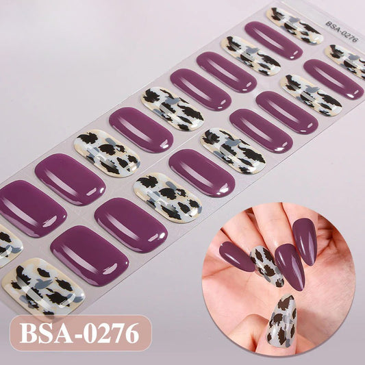 Gel Nail Strips UV-Free BSA-0276