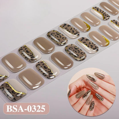 Gel Nail Strips UV-Free BSA-0325