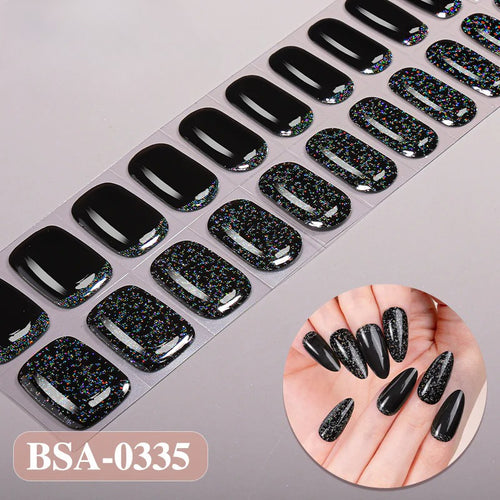 Gel Nail Strips UV-Free BSA-0335