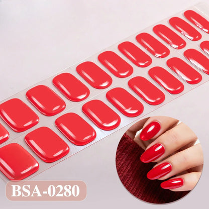 Gel Nail Strips UV-Free BSA-0280