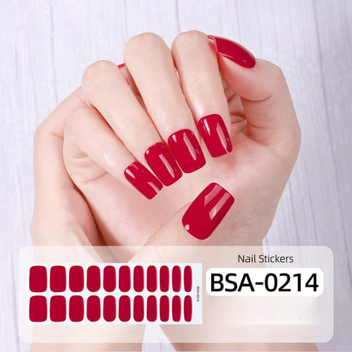 Gel Nail Strips UV-Free BSA-0214