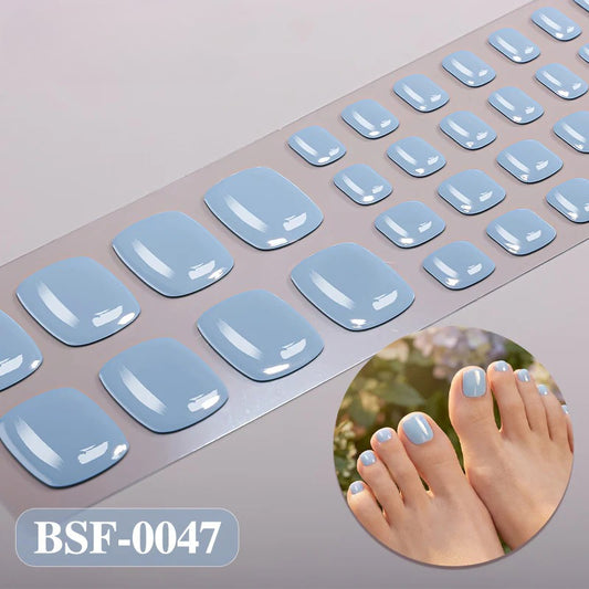 Gel Nail Strips UV-Free BSF-0047