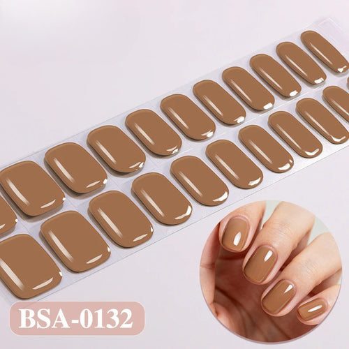 Gel Nail Strips UV-Free BSA-0132